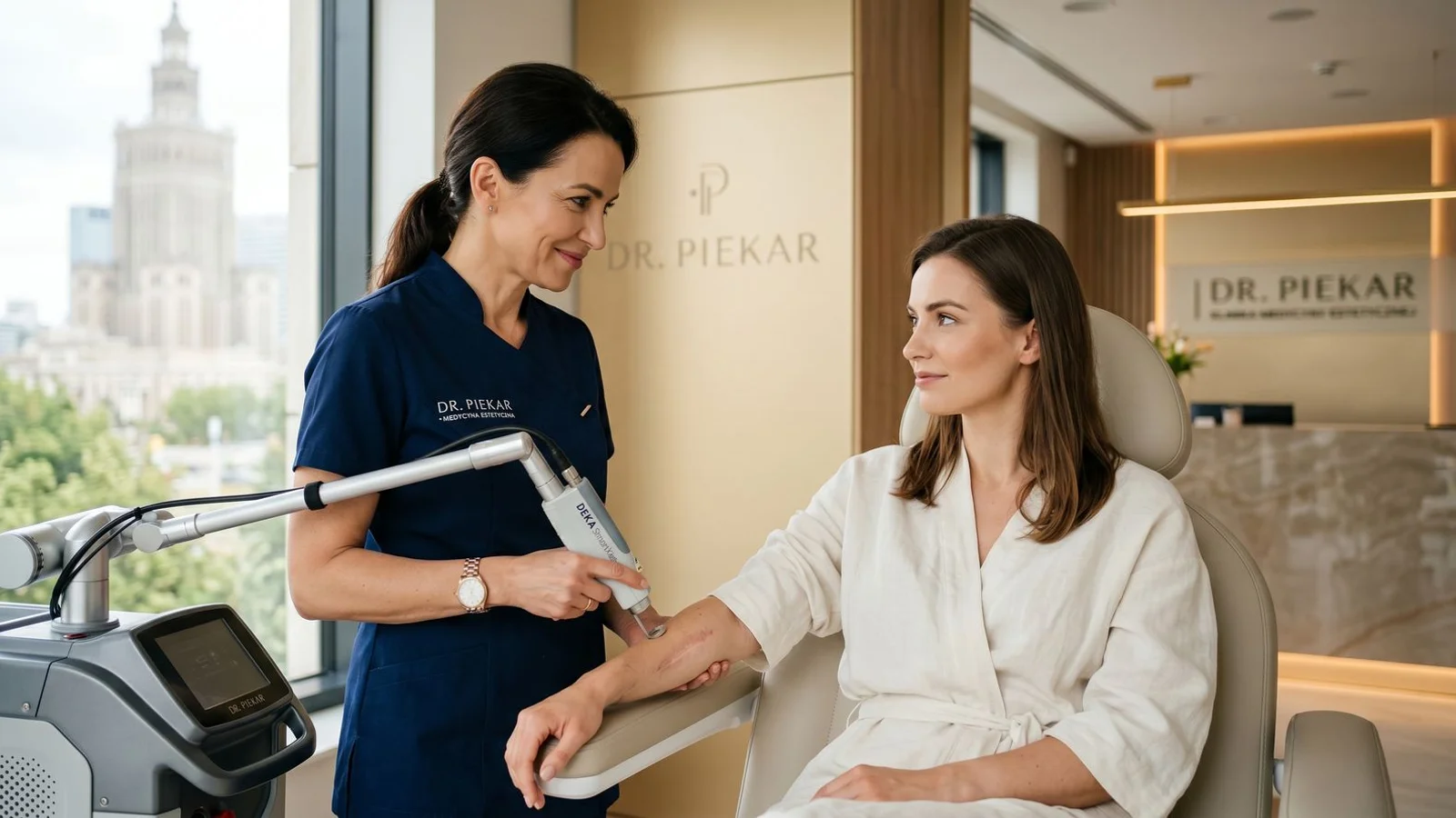 Laserowe Usuwanie Blizn i Zmian Skórnych — Klinika Dr. Piekar